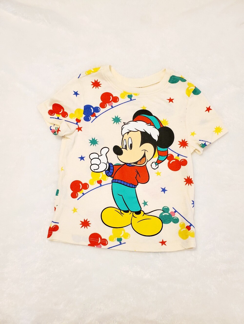 Old Navy x Disney Christmas Kids T-Shirt 3T